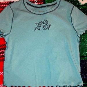 arizona crop top size XL